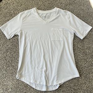 Zyia Active white go to tee - size S - NWOT!